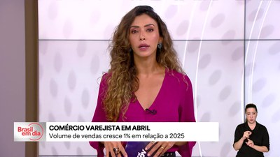 Volume de vendas no comércio cresce 1% em relação a 2025