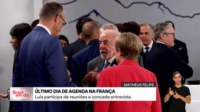 No último dia do G7, Lula participa de reuniões e concede entrevista