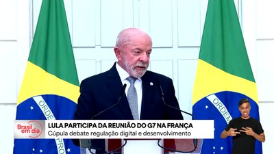 G7: Lula reforça necessidade de países mais ricos se empenharem no combate às desigualdades