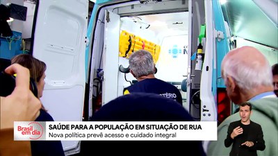 Nova política prevê atenção à saúde para população de rua