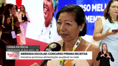 Concurso premia receitas de merendeiras escolares