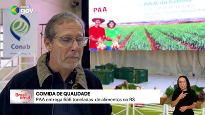 PAA entrega 655 quilos de alimentos a cozinhas solidárias do RS