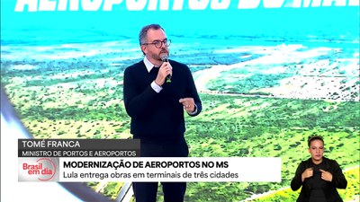 Lula entrega obras de modernização em aeroportos com recursos do Novo PAC