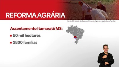 Lula entrega títulos de terra para produtores rurais e famílias assentadas no MS