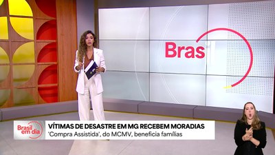 Compra Assistida: famílias de MG que perderem casas nas chuvas assinam contrato de moradia