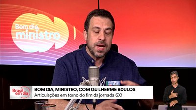 Bom Dia, Ministro: Boulos detalha articulações em torno do fim da jornada 6X1