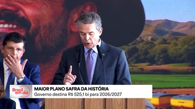 Governo anuncia maior Plano Safra da história para o agronegócio