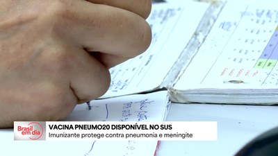 Vacina Pneumo20 está disponível no SUS