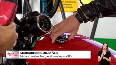 Mistura de etanol na gasolina sobe para 32%