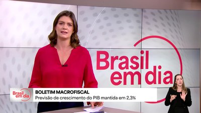 Previsão de crescimento do PIB é mantida em 2,3%