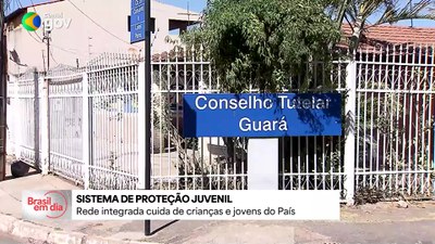 Rede integrada cuida de crianças e jovens do País
