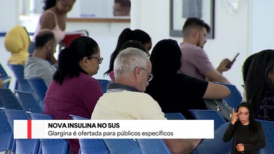 Oferta da insulina glargina, de ação prolongada, tem início por idosos e pessoas de 2 a 18 anos