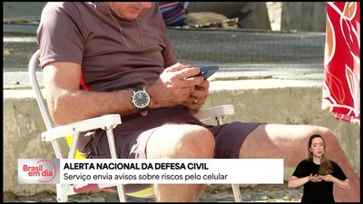 Saiba como receber alertas da Defesa Civil sobre situações de emergência no celular