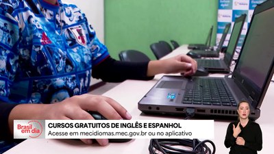 MEC Idiomas tem cursos gratuitos de inglês e espanhol