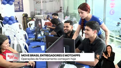 Começa a funcionar linha de crédito para entregadores e motociclistas de aplicativos financiarem motos novas
