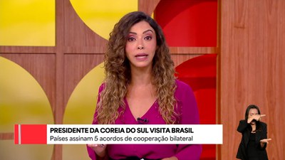 Presidente da Coreia do Sul faz visita oficial ao Brasil e países assinam acordos
