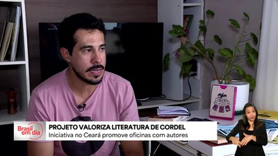 Projeto valoriza literatura de cordel