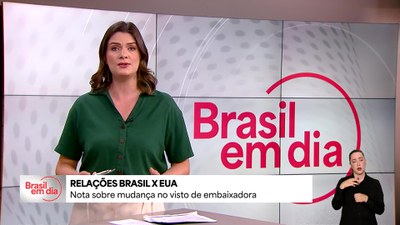 Governo Federal emite nota oficial em reação a decisão dos Estados Unidos de alterar o visto da embaixadora do Brasil em Washington