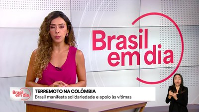Brasil manifesta solidariedade e apoio às vítimas do terremoto na Colômbia