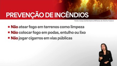 Cuidados evitam queimadas no período da seca