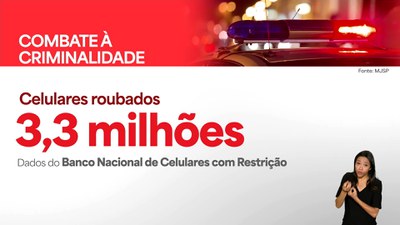 Operação Última Chamada combate roubo e furto de celulares