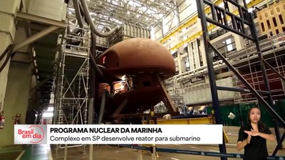 Programa nuclear da Marinha desenvolve reator para submarino