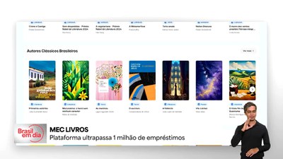 MEC Livros: plataforma ultrapassa 1 milhão de empréstimos