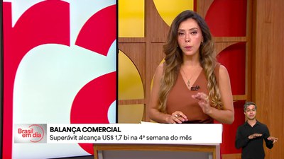 Balança comercial tem superávit de 1,7 bilhão de dólares na quarta semana de outubro