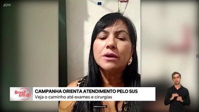 Campanha orienta atendimento pelo SUS