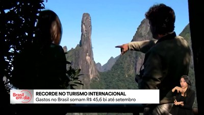 Gastos de turistas estrangeiros somam recorde de R$ 45,6 bi até setembro