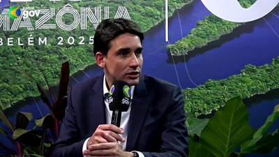 COP Entrevista em Belém com Silvio Costa Filho, ministro de Portos e Aeroportos