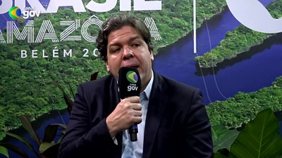 COP Entrevista em Belém com Frederico Siqueira, ministro das Comunicações