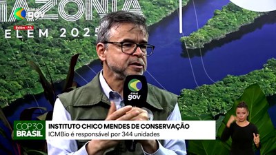 COP Entrevista em Belém com Mauro Pires, presidente do ICMBio