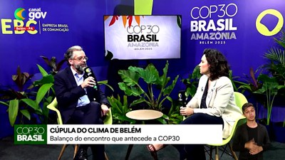 COP Entrevista em Belém com embaixador Mauricio Lyrio, secretário de Clima, Energia e Meio Ambiente do Ministério das Relações Exteriores