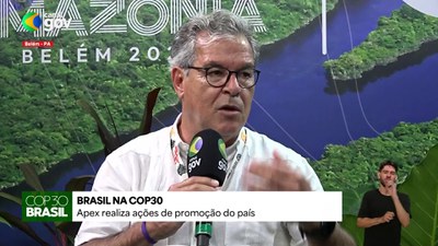 COP Entrevista em Belém com Jorge Viana, presidente da ApexBrasil