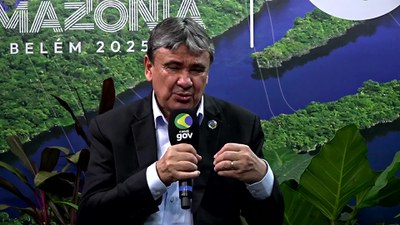 COP Entrevista em Belém com Wellington Dias, ministro do Desenvolvimento e Assistência Social, Família e Combate à Fome