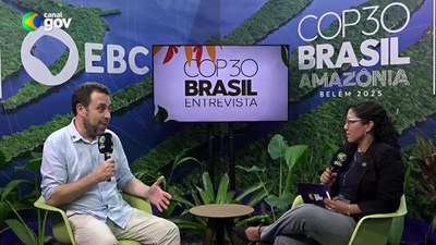 COP Entrevista em Belém com Guilherme Boulos, ministro da Secretaria-Geral da Presidência