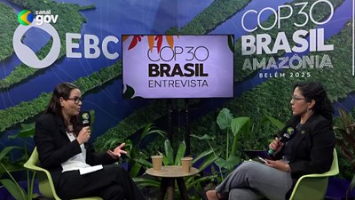 COP Entrevista em Belém com Savia Gavazza, coordenadora-geral de Tecnologia e Transição Energética do Ministério da Fazenda