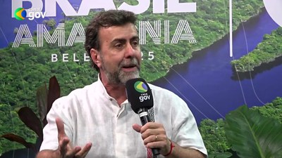 COP Entrevista em Belém com Marcelo Freixo, presidente da Embratur