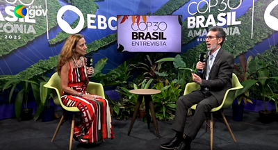 COP Entrevista em Belém Andrea Latgé, secretária de Políticas e Programas Estratégicos do MCTI