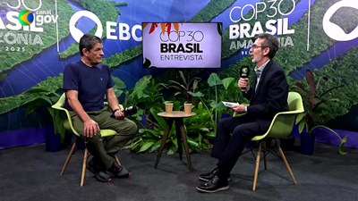 COP Entrevista em Belém Vinicius Lages, gerente da Assessoria Internacional do Sebrae
