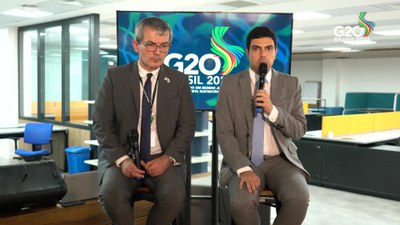 G20 - VT briefing finanças e saúde