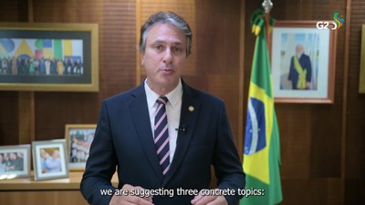 G20 - Ministro da Educação, Camilo Santana