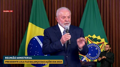 Gov Agora - 20/12/23 - Lula se reúne com equipe do governo no Planalto