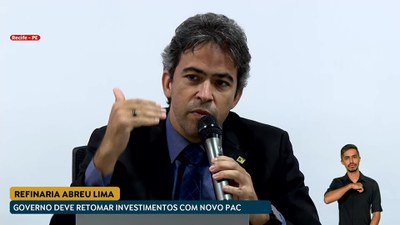 Gov Agora - 17/01/24 - Coletiva sobre a expansão da Refinaria Abreu e Lima, em Pernambuco