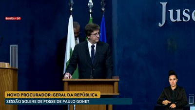 Gov Agora - 18/12/23 - Lula participa de cerimônia de posse do novo procurador-geral da República