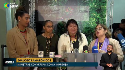 Diálogos Amazônicos - Entrevista com ministras Cida Gonçalves, Marina Silva, Anielle Franco e Joenia Wapichana