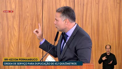 Gov Agora - 08/11/23 - Duplicação da BR-423 em Pernambuco