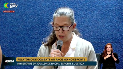 Gov Agora - Coletiva Esporte sem Racismo