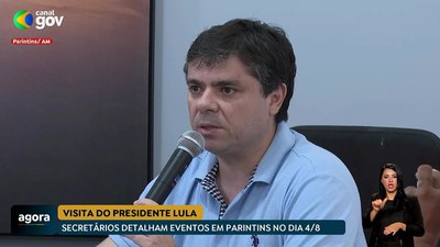 Gov Agora - Coletiva sobre visita do PR Lula a Parintins (AM)